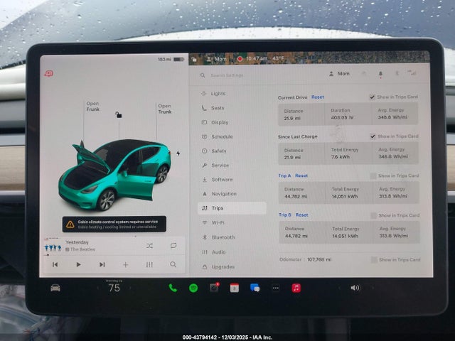 2021 TESLA MODEL Y 5YJYGAEE5MF196159 Photo 6