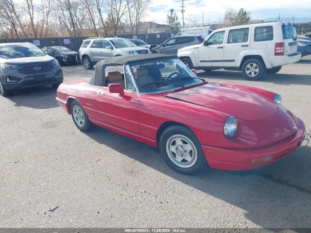 1991 ALFA ROMEO SPIDER ZARBB32GXM6005276