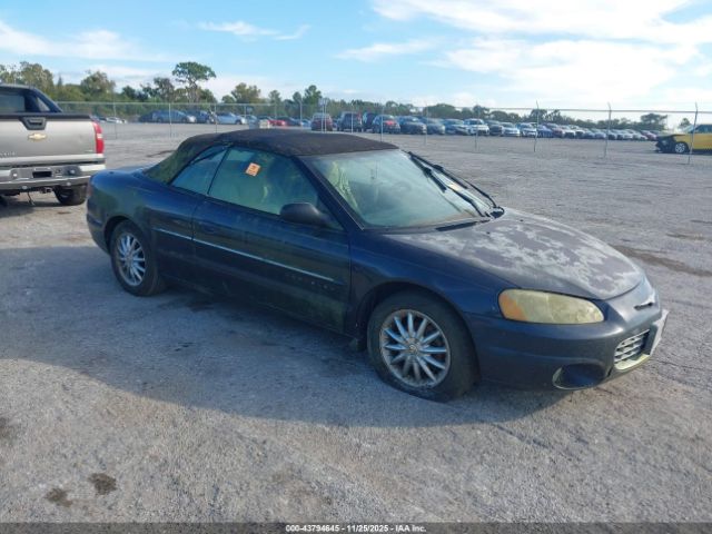 2001 CHRYSLER SEBRING 1C3EL65U01N655408