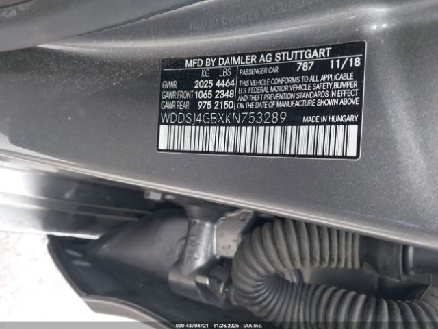 2019 MERCEDES-BENZ CLA 250 WDDSJ4GBXKN753289 Photo 8