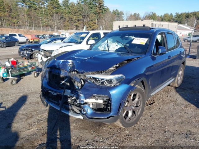 2021 BMW X3 5UXTY5C04M9F93668 Photo 1