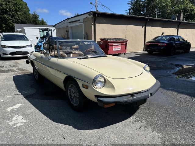 1982 ALFA ROMEO VELOCE ZARBA5418C1015601