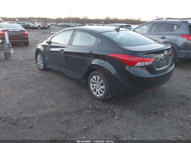 2012 HYUNDAI ELANTRA KMHDH4AE2CU397666 Photo 2