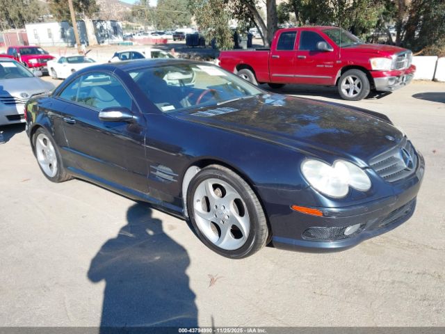 2005 MERCEDES-BENZ SL 500 WDBSK75F35F093611