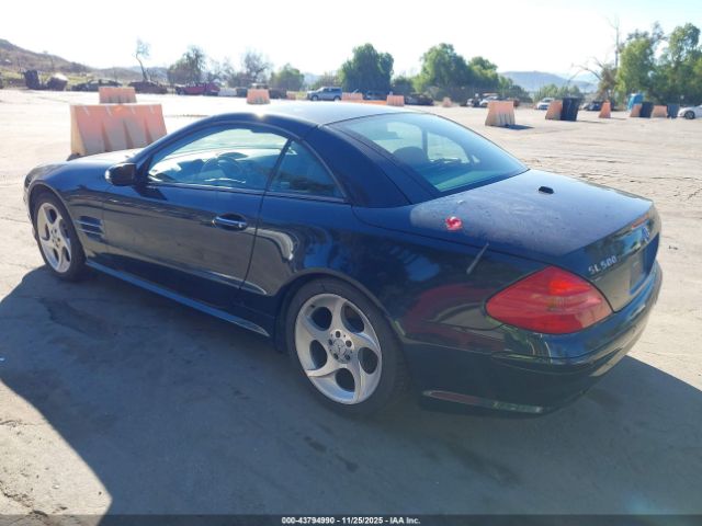 2005 MERCEDES-BENZ SL 500 WDBSK75F35F093611 Photo 2