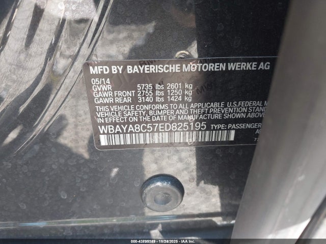 WBAYA8C57ED825195 BMW 750i