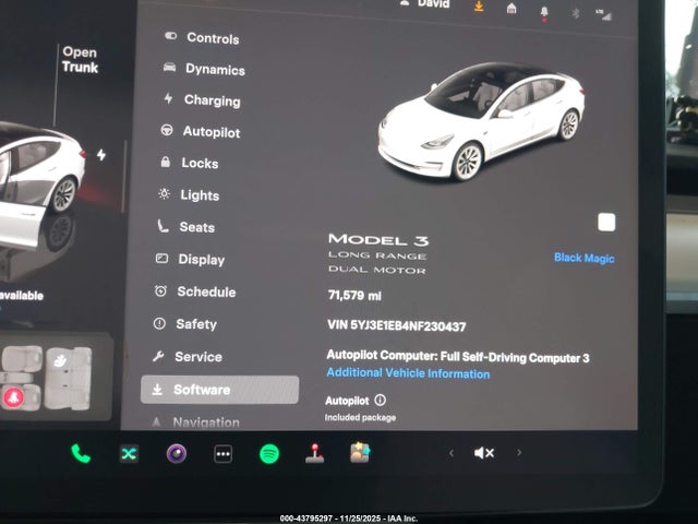 2022 TESLA MODEL 3 5YJ3E1EB4NF230437 Photo 6