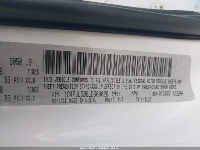 Jeep Cherokee Limited Fwd 2020 1C4PJLDB6LD600026 Image 9