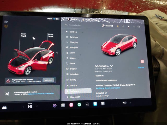2020 TESLA MODEL Y 5YJYGDEE7LF053326 Photo 6
