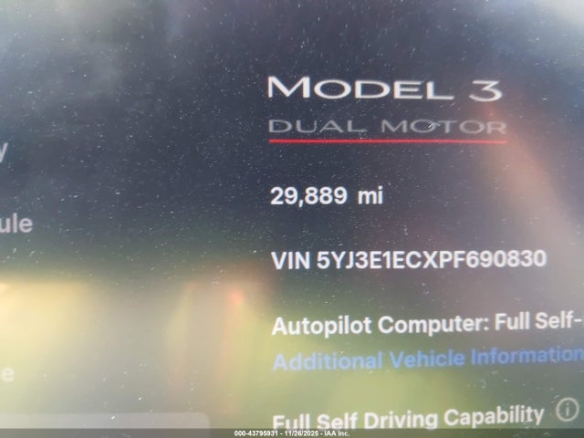Tesla Model 3 Performance Dual Motor All-wheel Drive 2023 5YJ3E1ECXPF690830 Image 15