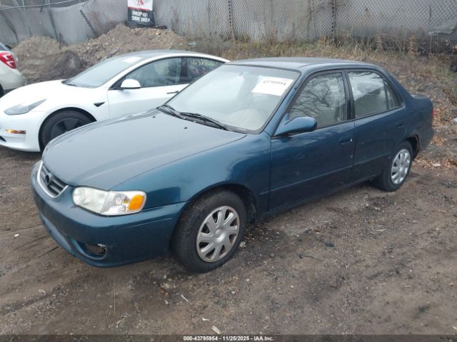 2002 TOYOTA COROLLA 1NXBR12E32Z592806 Photo 1