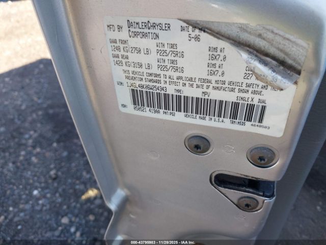 2006 JEEP LIBERTY 1J4GL48K06W254343 Photo 8