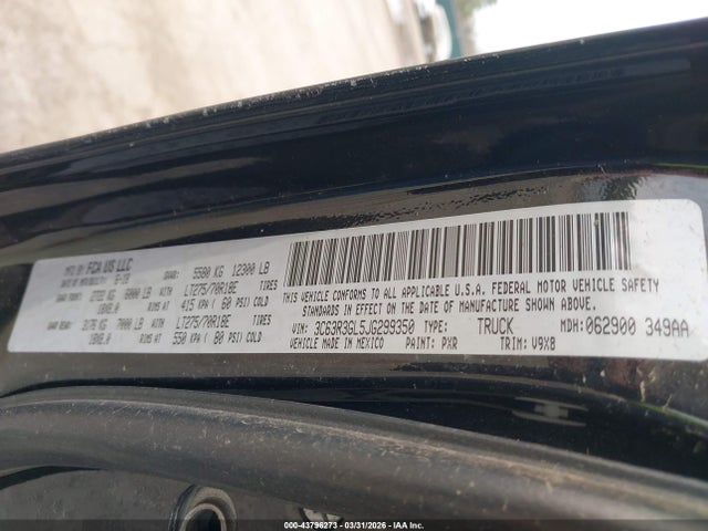 Продаж на аукціоні авто 2018 Ram 3500 Tradesman  4x4 8' Box, vin: 3C63R3GL5JG299350, номер лоту: 43796273