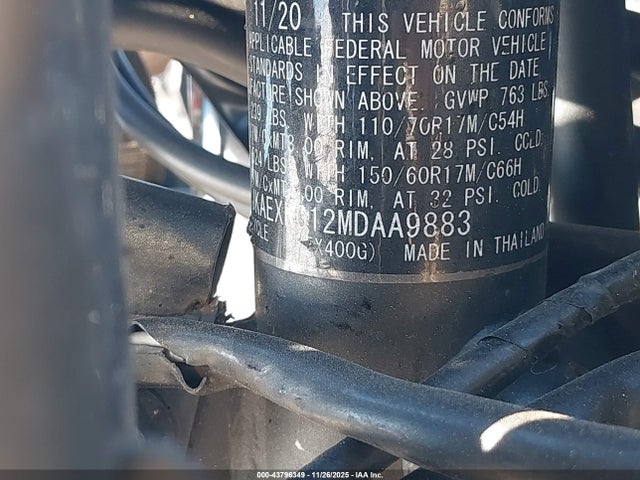 JKAEXKG12MDAA9883 Kawasaki EX400