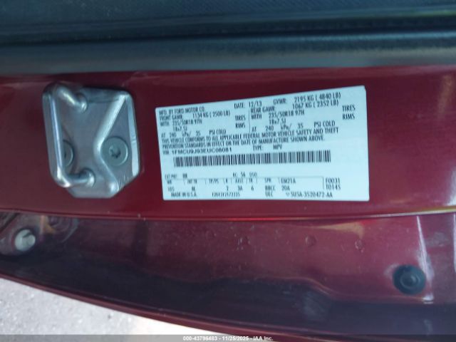 2014 FORD ESCAPE 1FMCU9J93EUC08081 Photo 8