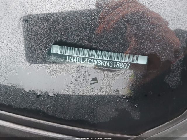 2019 NISSAN ALTIMA 1N4BL4CW8KN318807 Photo 8