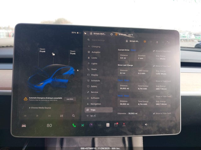 2023 TESLA MODEL Y 7SAYGDEE1PA142167 Photo 6