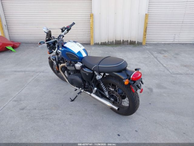 2023 TRIUMPH MOTORCYCLE BONNEVILLE SMTD10G77PTBL2381 Photo 2