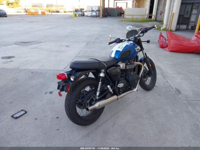 2023 TRIUMPH MOTORCYCLE BONNEVILLE SMTD10G77PTBL2381 Photo 3