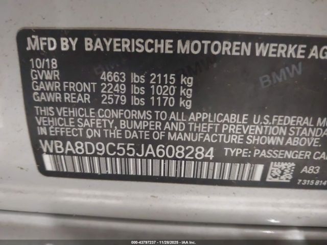 2018 BMW 330I WBA8D9C55JA608284 Photo 8
