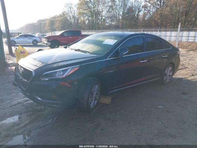 2017 HYUNDAI SONATA HYBRID KMHE34L19HA051877 Photo 1