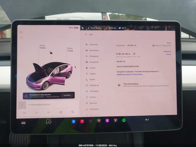 2021 TESLA MODEL 3 5YJ3E1EA2MF032381 Photo 6