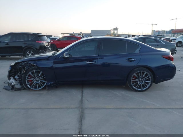 JN1FV7DP5MM850445 Infiniti Q50 Red Sport 400