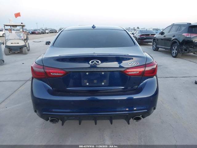 JN1FV7DP5MM850445 Infiniti Q50 Red Sport 400
