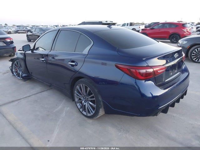 JN1FV7DP5MM850445 Infiniti Q50 Red Sport 400