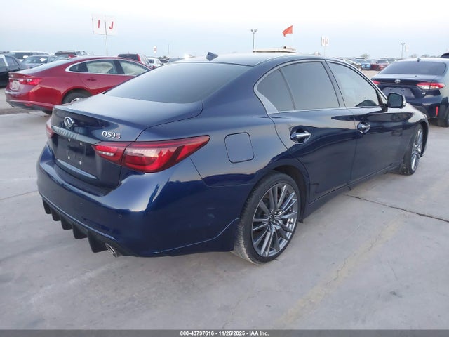 JN1FV7DP5MM850445 Infiniti Q50 Red Sport 400