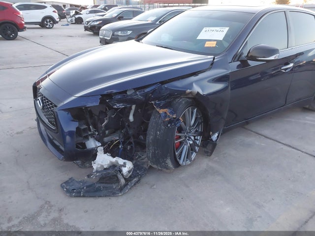 JN1FV7DP5MM850445 Infiniti Q50 Red Sport 400
