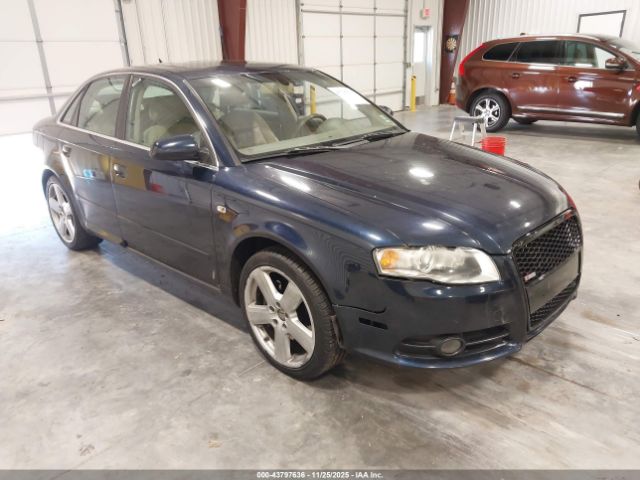 2008 AUDI A4 WAUDH78E08A148512