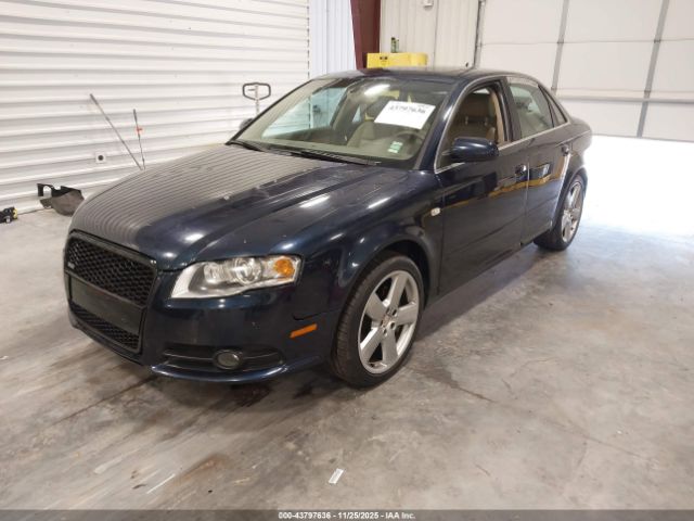 2008 AUDI A4 WAUDH78E08A148512 Photo 1