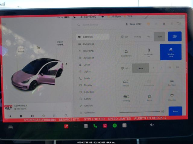 2020 TESLA MODEL 3 5YJ3E1EA5LF808484 Photo 6