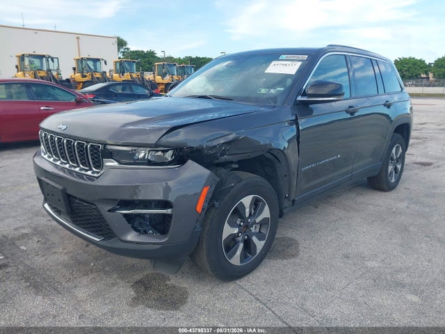 2024 Jeep Grand Cherokee 4xe მანქანა იყიდება აუქციონზე, vin: 1C4RJYB63R8566818, აუქციონის ნომერი: 43798337