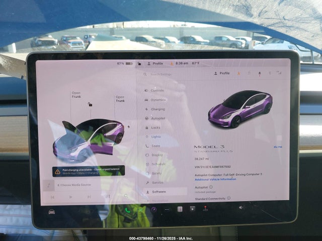 2021 TESLA MODEL 3 5YJ3E1EA4MF867592 Photo 6
