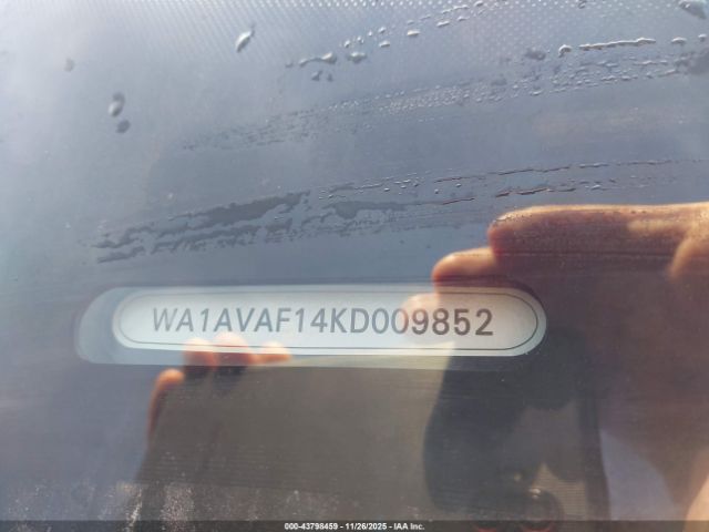 2019 AUDI Q8 WA1AVAF14KD009852 Photo 8