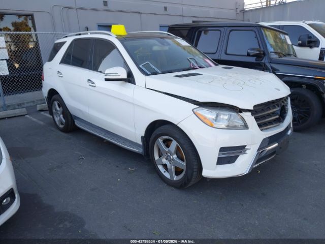 2015 MERCEDES-BENZ ML 350 4JGDA5JB6FA527499