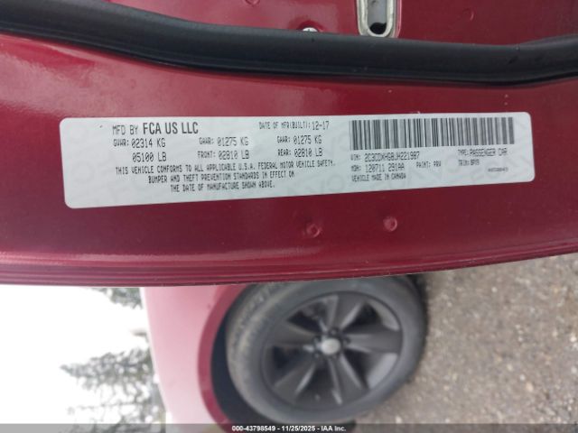 2018 DODGE CHARGER 2C3CDXHG8JH221987 Photo 8