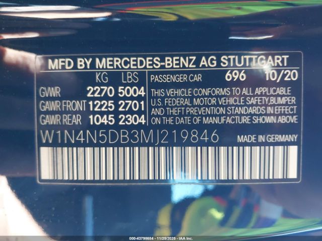 2021 MERCEDES-BENZ AMG GLA 45 W1N4N5DB3MJ219846 Photo 8