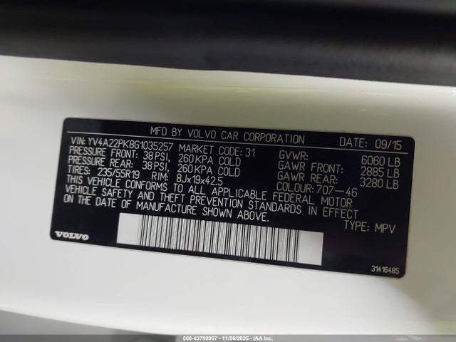 2016 VOLVO XC90 YV4A22PK8G1035257 Photo 8
