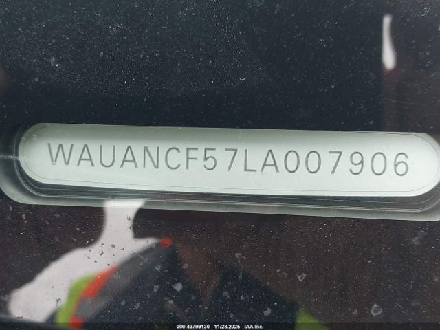 2020 AUDI A5 SPORTBACK WAUANCF57LA007906 Photo 8