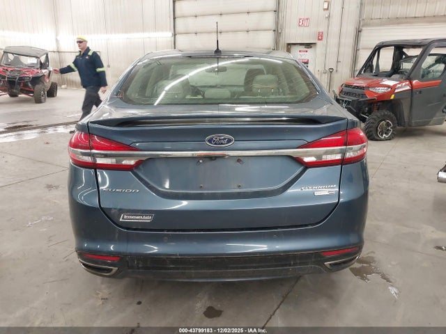 2018 Ford Fusion Titanium მანქანა იყიდება აუქციონზე, vin: 3FA6P0D98JR218922, აუქციონის ნომერი: 43799183