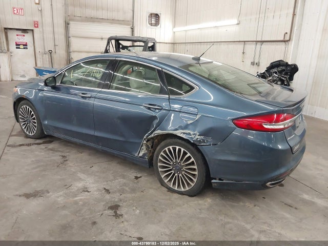 2018 Ford Fusion Titanium მანქანა იყიდება აუქციონზე, vin: 3FA6P0D98JR218922, აუქციონის ნომერი: 43799183