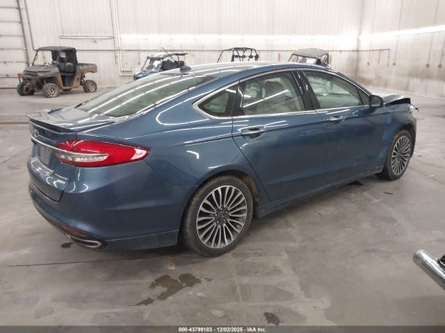2018 Ford Fusion Titanium მანქანა იყიდება აუქციონზე, vin: 3FA6P0D98JR218922, აუქციონის ნომერი: 43799183