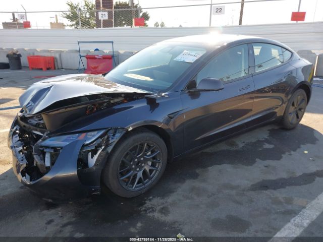 2025 TESLA MODEL 3 5YJ3E1EA2SF076152 Photo 1