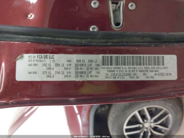 2018 JEEP GRAND CHEROKEE 1C4RJFLG2JC316483 Photo 8