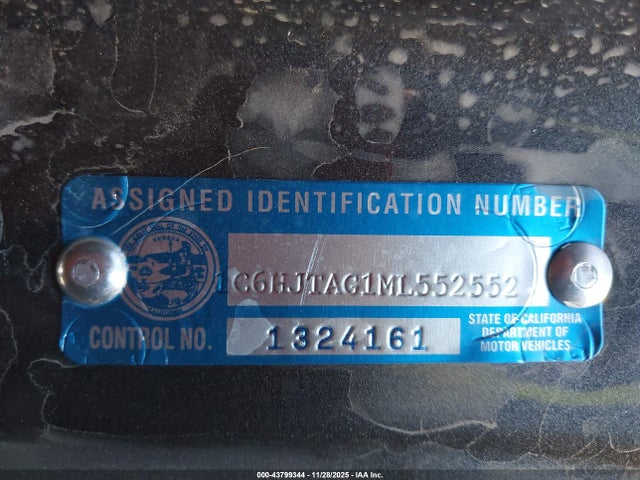 2021 JEEP GLADIATOR 1C6HJTAG1ML552552 Photo 8