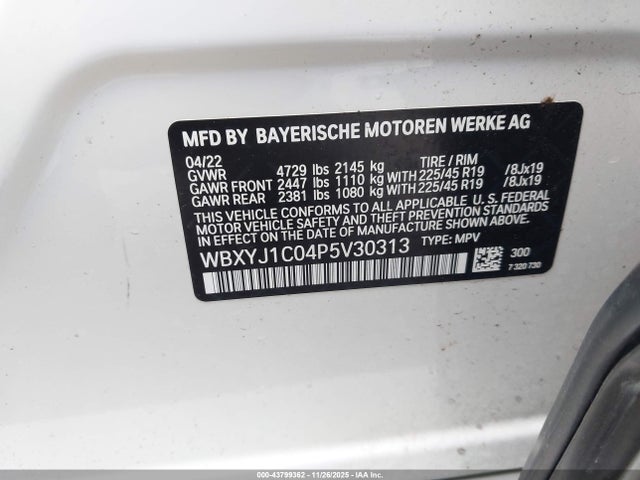 2023 BMW X2 WBXYJ1C04P5V30313 Photo 8