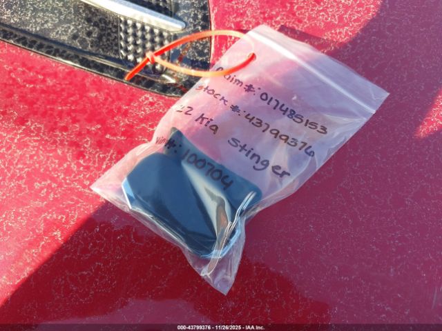 2022 KIA STINGER KNAE35LD5N6100704 Photo 10